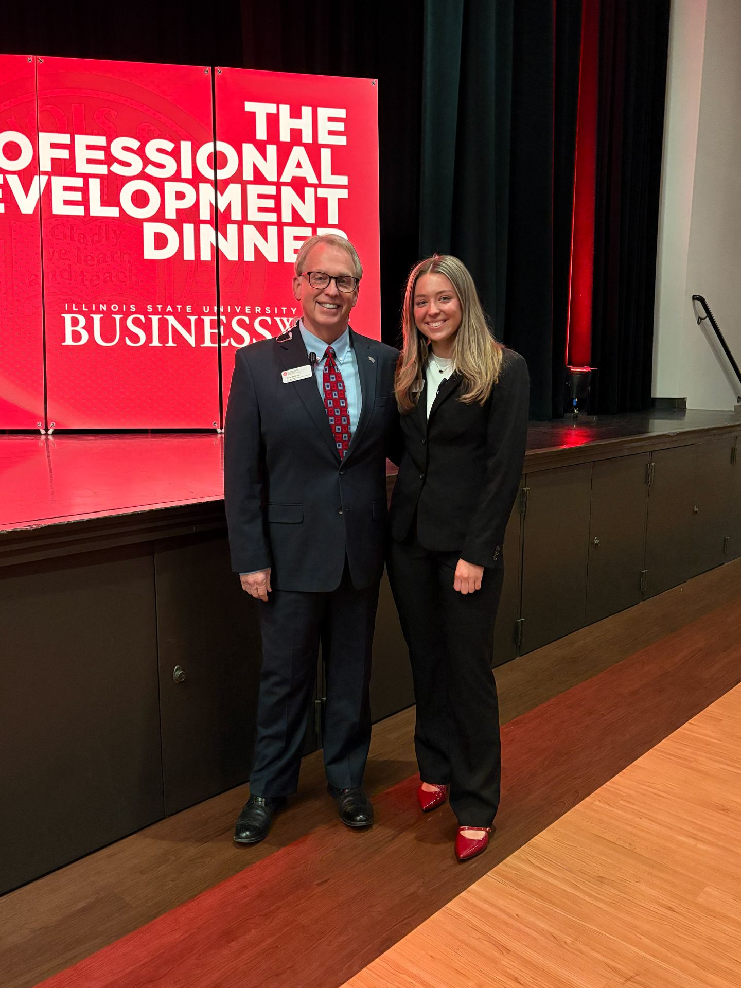 Steve and Abby Vandiver pose at a BusinessWeek event